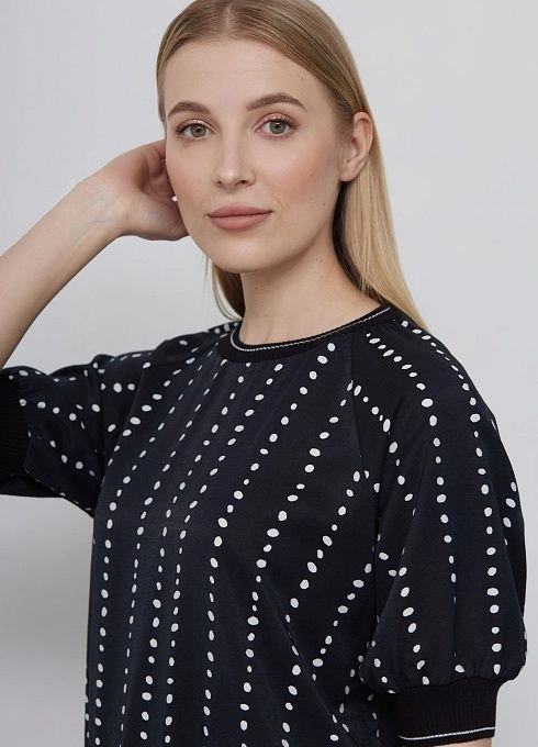 Блуза жен. 310903РВ.03312.8202I Черный  (1)