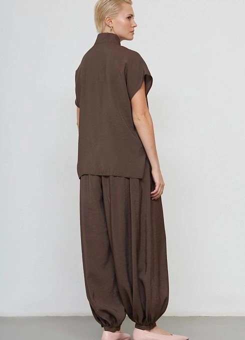 Брюки жен. 328585.11312.1100N Шоколадный (1)