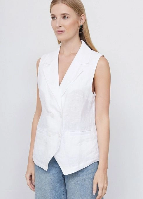 Жилет жен. 388118Б.11312.0200N Белый  (4)