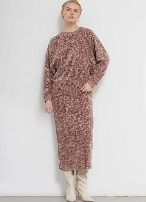 Джемпер жен. 311003НП.6_313.0505L Розово-бежевый (2)