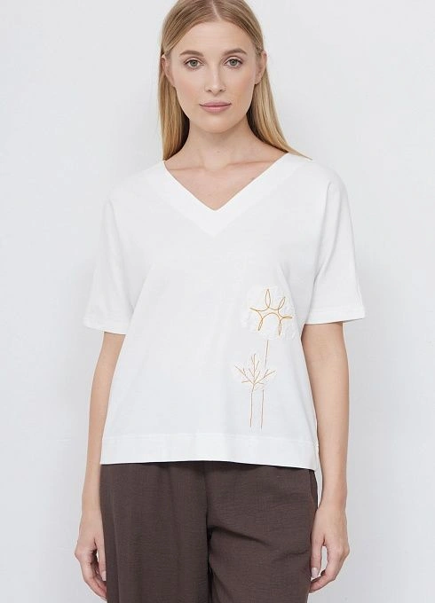  GRIOL. Джемпер жен. 310672БУК.6_313.0700R Молочный GRIOL