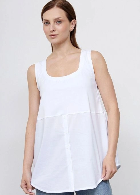  GRIOL. Топ жен. 311140.6_312.0200N Белый GRIOL