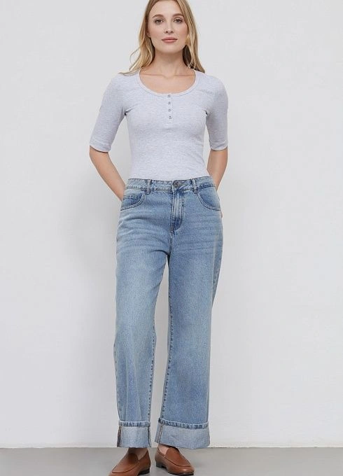 Джемпер жен. 318133.23513.7300N Серый меланж  (1)