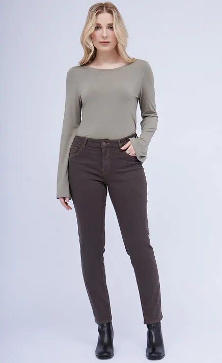  GRIOL. Брюки жен. 320278.26304.1100N Шоколад 