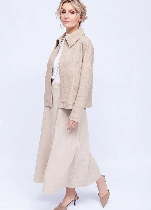 Жакет жен. 374145.11313.0506G Кофейный  (1)