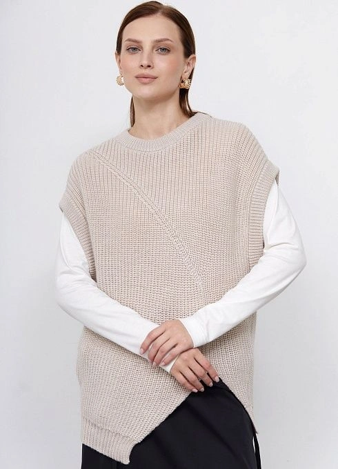 Жилет жен. 380104.01303.7500N Белый песок  (4)