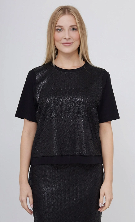 GRIOL. Джемпер жен. 311075ОТР.03313.8282L Черный GRIOL GRIOL. Джемпер жен. 311075ОТР.03313.8282L Черный