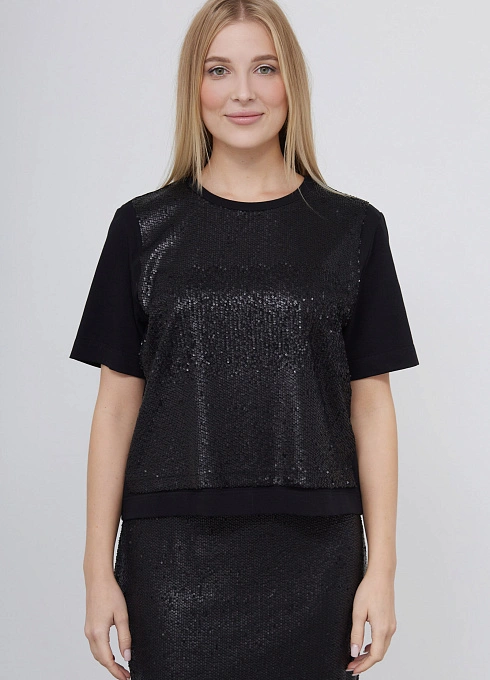  GRIOL. Джемпер жен. 311075ОТР.03313.8282L Черный GRIOL