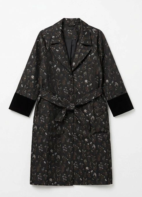  GRIOL. Плащ жен. 504658.11209.8201F Черный GRIOL