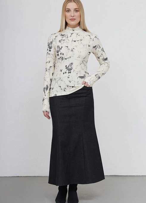 Джемпер жен. 311080.03313.0777А Молоко  (2)