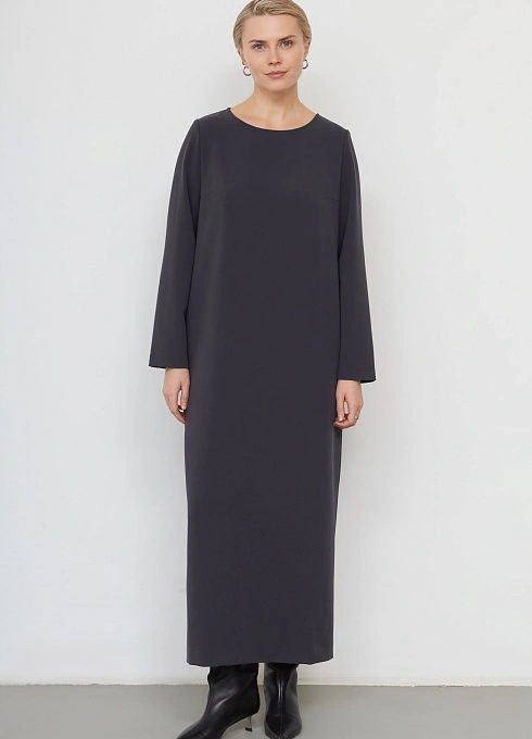 Платье жен. 368393.11312.7600N Тёмно-серый (3)