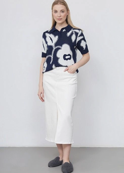  GRIOL. Юбка жен. 350105.26304.0200N Белый GRIOL