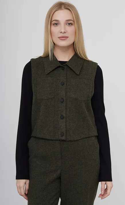  GRIOL. Жилет жен. 380093.09312.3100N Зелёный 