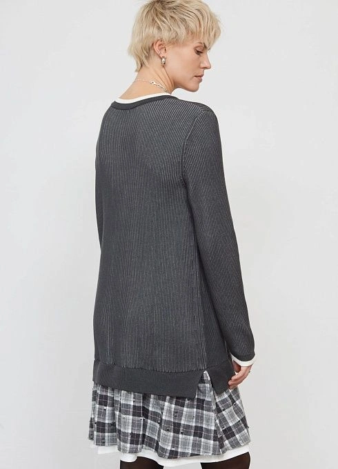 Платье жен. 360273.33312.7401P Тёмно-серый (8)