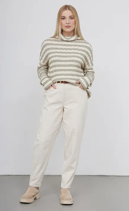  GRIOL. Джемпер жен. 310940.03313.0734S белый/зеленый 