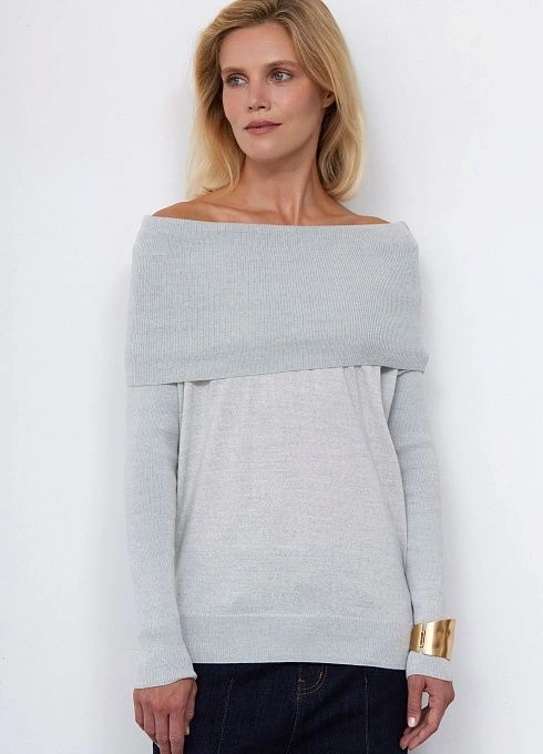  GRIOL. Джемпер жен. 310512.33303.7600M Св. серый меланж GRIOL