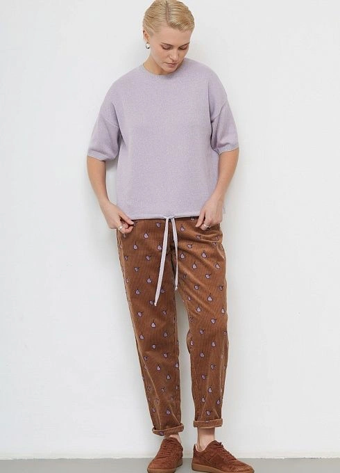 Джемпер жен. 310470.33303.9100L Сиреневый  (2)