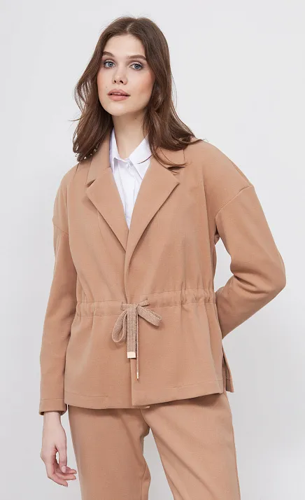  GRIOL. Жакет жен. 370074.6_313.0500N Коричневый 