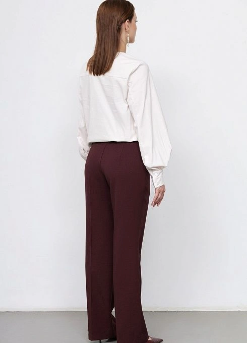 Брюки жен. 320294.09312.4800N Темно-вишневый  (4)