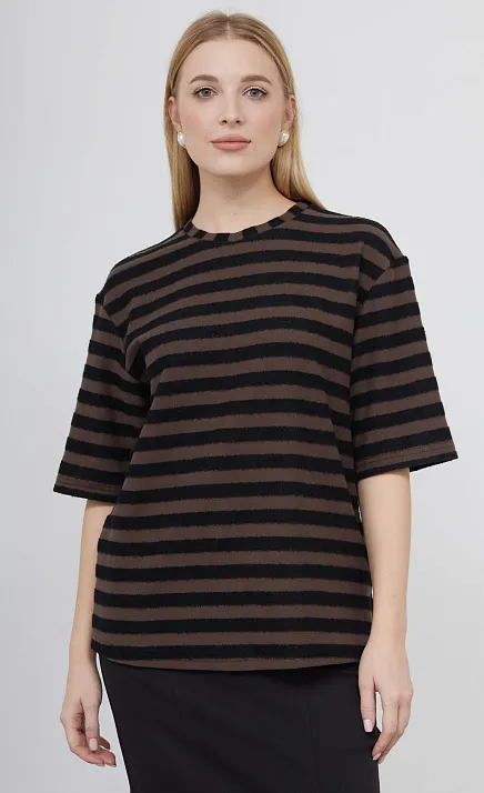 GRIOL. Джемпер жен. 310948.6_313.8259S Коричневый GRIOL GRIOL. Джемпер жен. 310948.6_313.8259S Коричневый