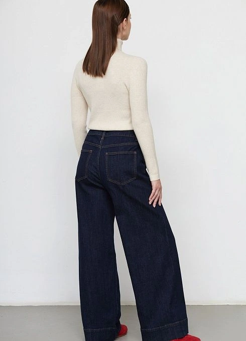 Брюки жен. 320211.26304.9600N Тёмно-синий (2)