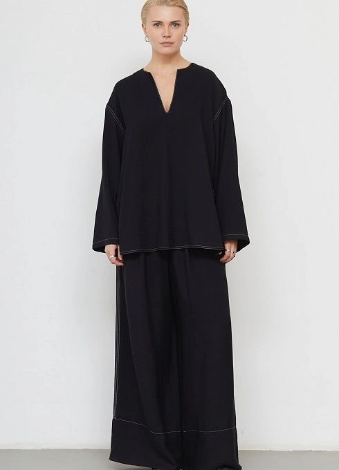 Блуза жен. 318548.11312.8200N Чёрный  (2)