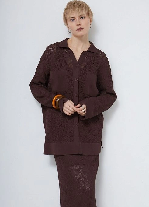 Жакет жен. 370250.33303.1100N Коричневый (2)