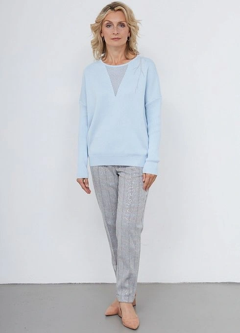  GRIOL. Джемпер жен. 310399.33303.1600L Голубой GRIOL