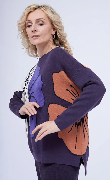 GRIOL. Джемпер жен. 310315.33303.9201F Фиолетовый GRIOL GRIOL. Джемпер жен. 310315.33303.9201F Фиолетовый