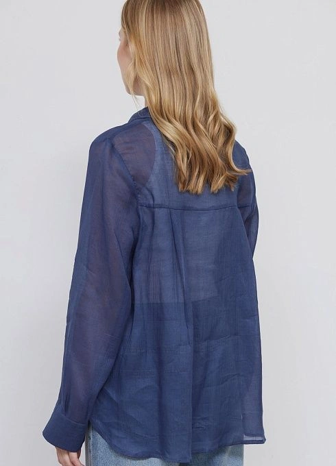 Блузка жен. 310970УКБ.03312.8400N Индиго  (1)