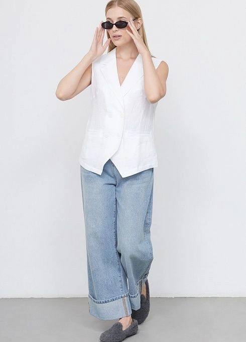  GRIOL. Жилет жен. 388118Б.11312.0200N Белый GRIOL