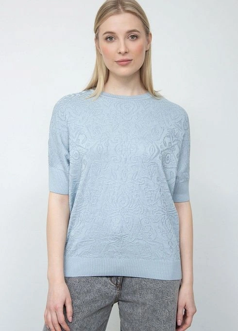 GRIOL. Джемпер жен.310169кр.33303.1600N Голубой GRIOL