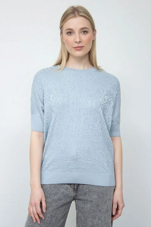  GRIOL. Джемпер жен.310169кр.33303.1600N Голубой GRIOL