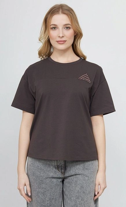  GRIOL. Джемпер жен. 310850ОТ.6_313.1100N шоколадный 