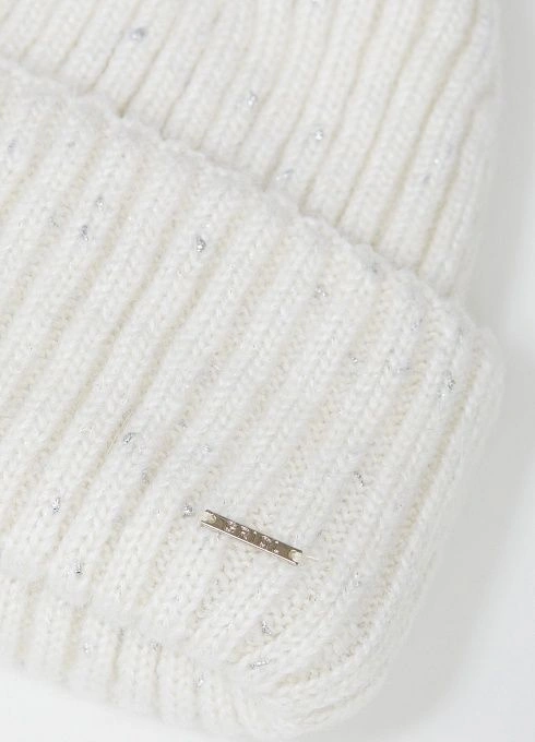 Шапка женская ZWH83593 061 молочный  (1)