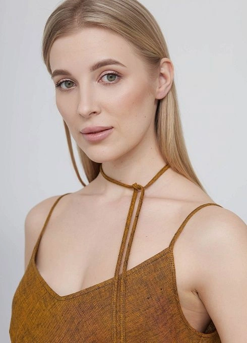 Сарафан жен. 347698.37312.2694M Жёлто-синий  (5)