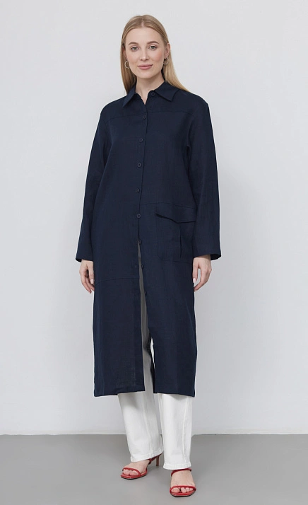  GRIOL. Платье жен. 368171.11312.9600N Т.синий 