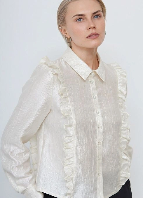 Блузка жен. 311121.03312.0700N Кремовый (4)