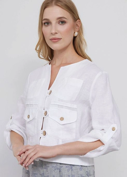 Жакет жен. 379032.38312.0200N Белый  (5)