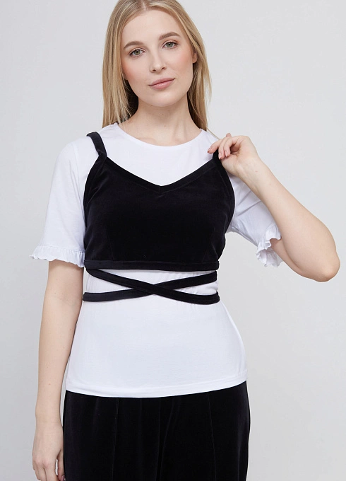  GRIOL. Топ жен. 310454.23513.8200N Чёрный GRIOL