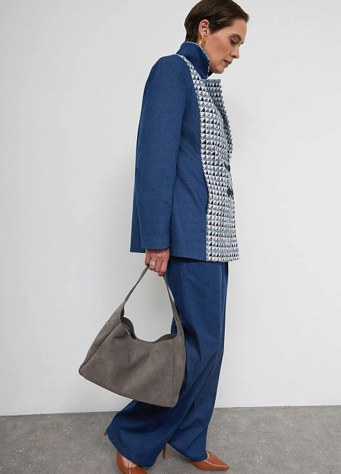  GRIOL. Сумка жен. 6824 Серый GRIOL