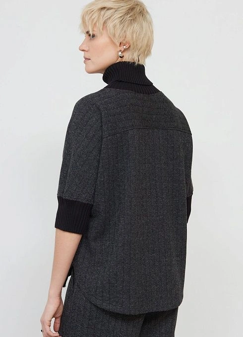 Джемпер жен. 310378.09312.7382Y Серо-черный (5)