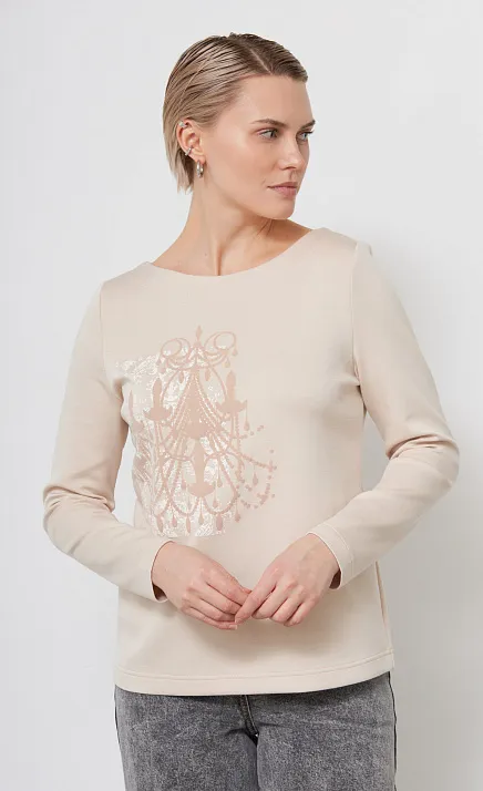  GRIOL. Джемпер жен. 311034ГН.6_313.0300E Светло-бежевый 