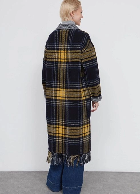 Пальто жен. 537109.43208.9601P Мультиколор (8)