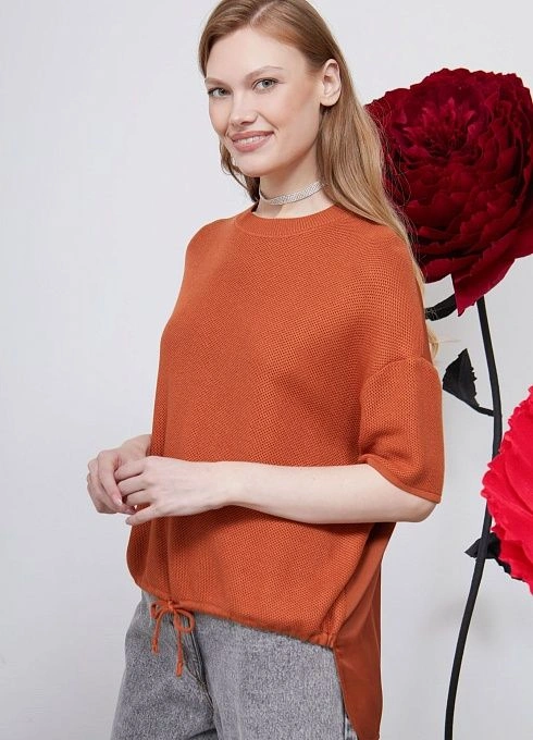  GRIOL. Джемпер жен. 310478ОТ.33312.5900N Оранжевый GRIOL