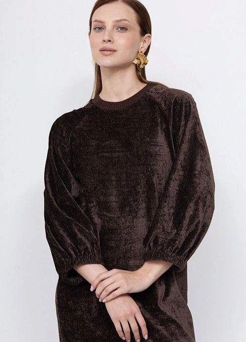 Платье жен. 360330Н.6_312.1100N Шоколадный  (3)