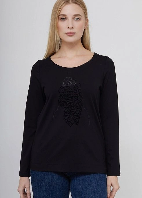  GRIOL. Джемпер жен.  310586Д.03313.8200ЕA Черный GRIOL