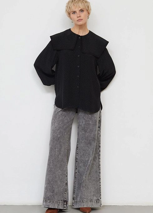 Блузка жен. 311128.03312.8229D Черный (2)