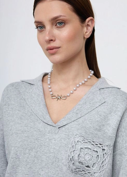 Джемпер жен. 318107.42303.7700M Серый (5)