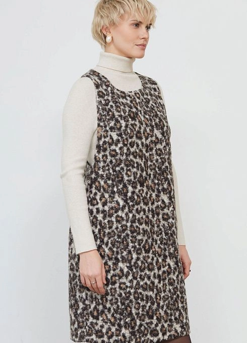 Сарафан жен. 344603.11313.5901O Коричнево-молочный (6)